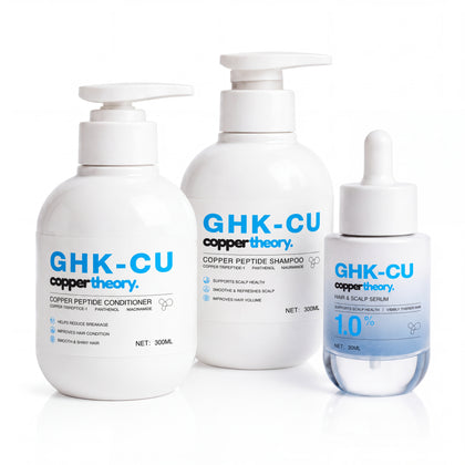 Complete 3-Step GHK-Cu Hair Growth Routine for Thinning Hair