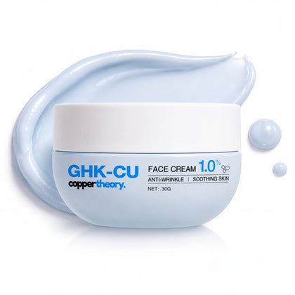 1.4% GHK-Cu Face Cream for Wrinkles, Firmness & Barrier Repair – 30 g