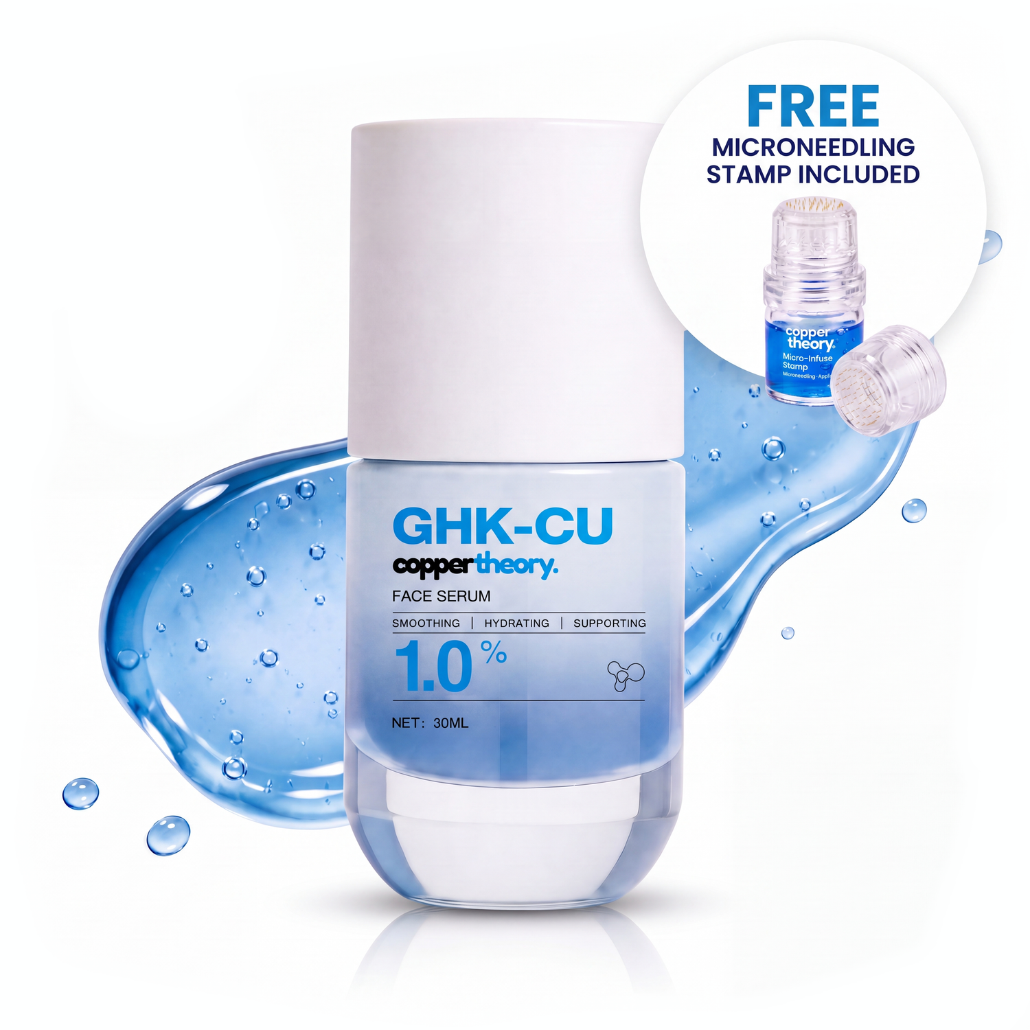 1.4% GHK-Cu Copper Peptide Anti-Aging Serum