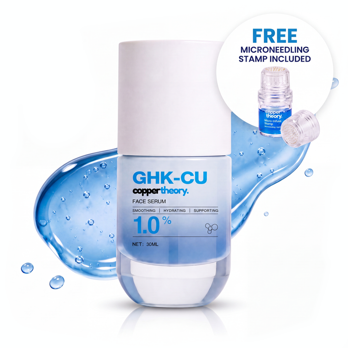 1.4% GHK-Cu Face Serum for Wrinkles, Firmness & Hydration – 30 mL