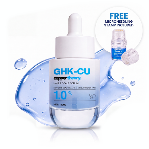 1.4% GHK-Cu Hair Growth Serum for Hair Loss, Thinning & Density – 30 mL