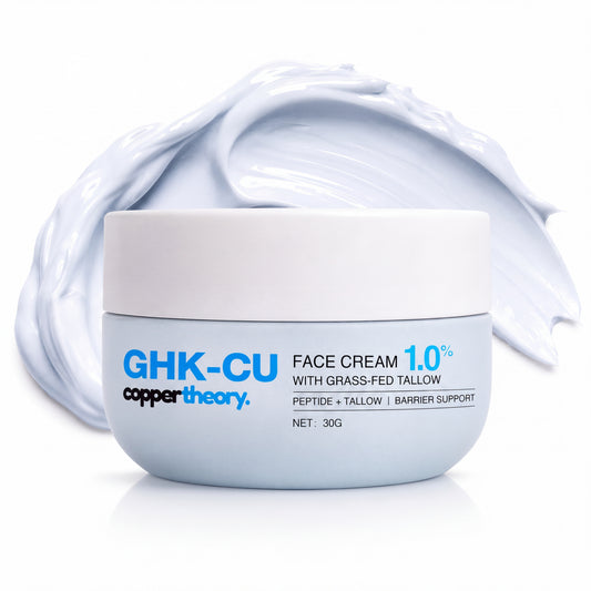 GHK-Cu Copper Peptide Beef Tallow Face Cream