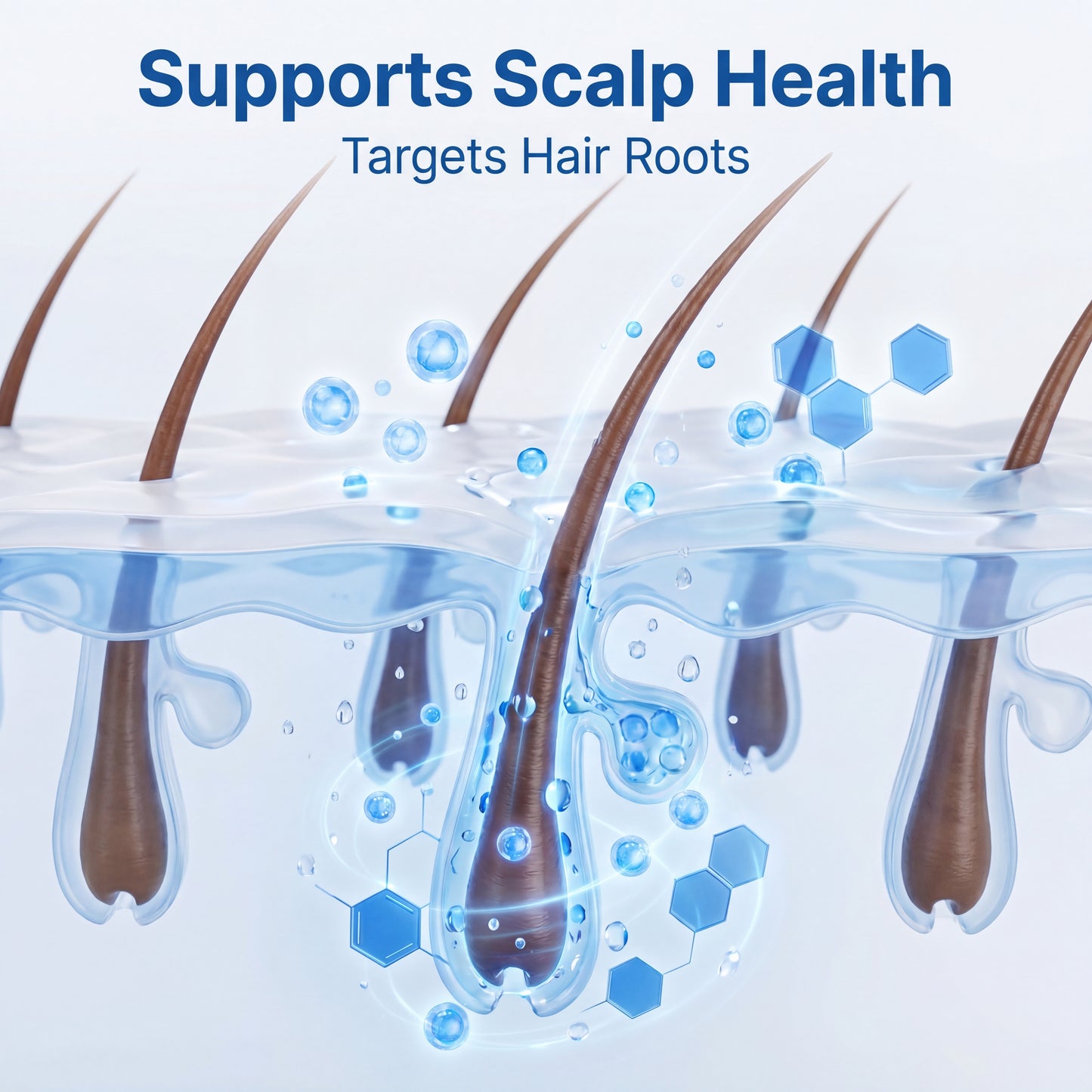 GHK-Cu Copper Peptide Hair Growth Shampoo