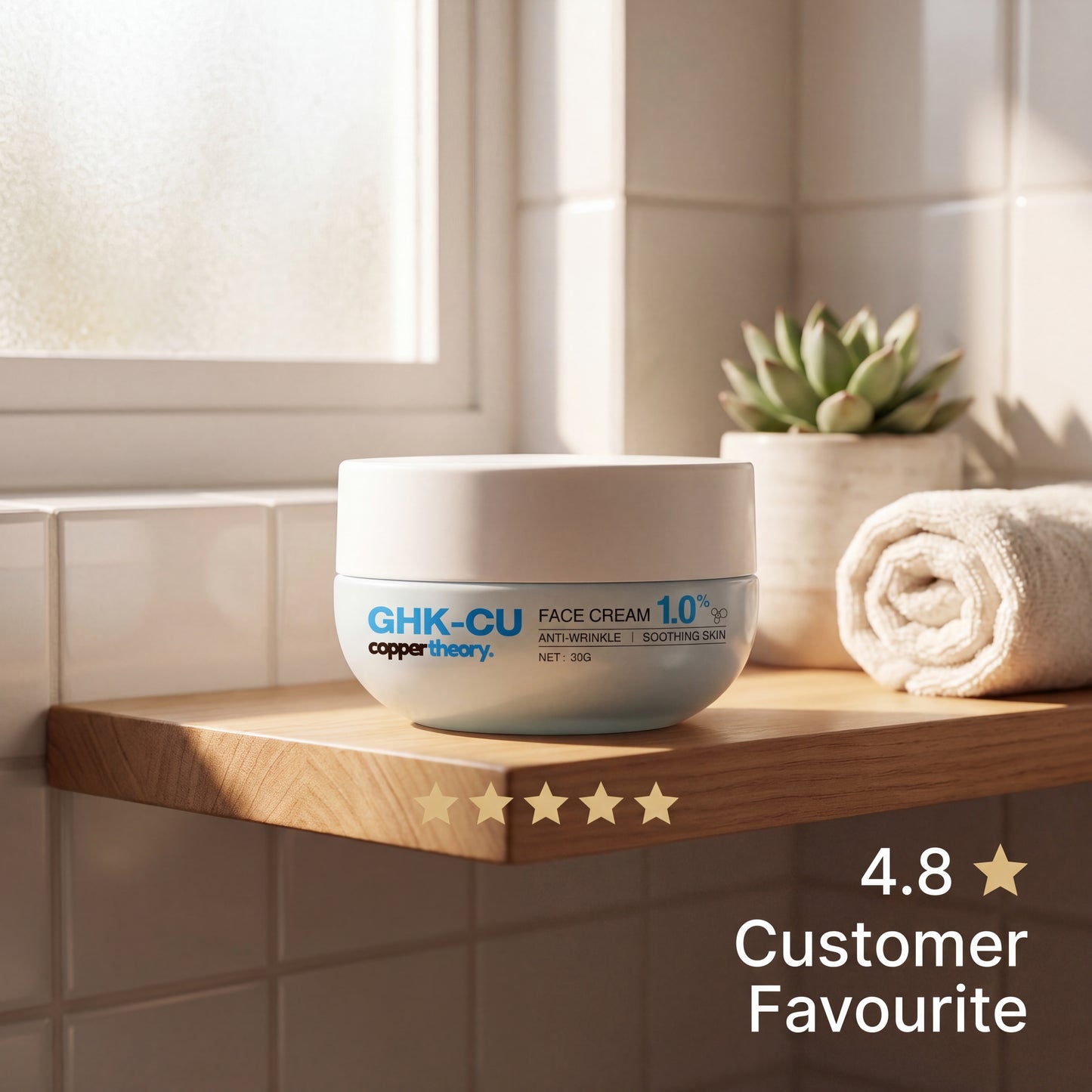 GHK-Cu Copper Peptide Firming Face Cream