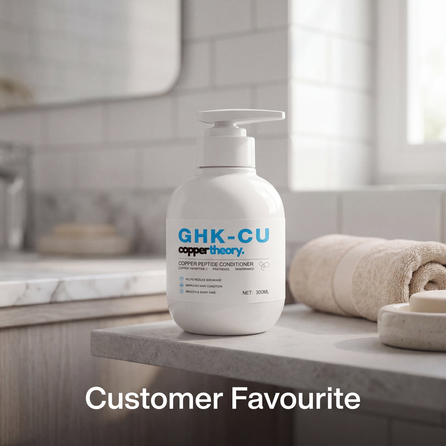 GHK-Cu Copper Peptide Hair Growth Conditioner