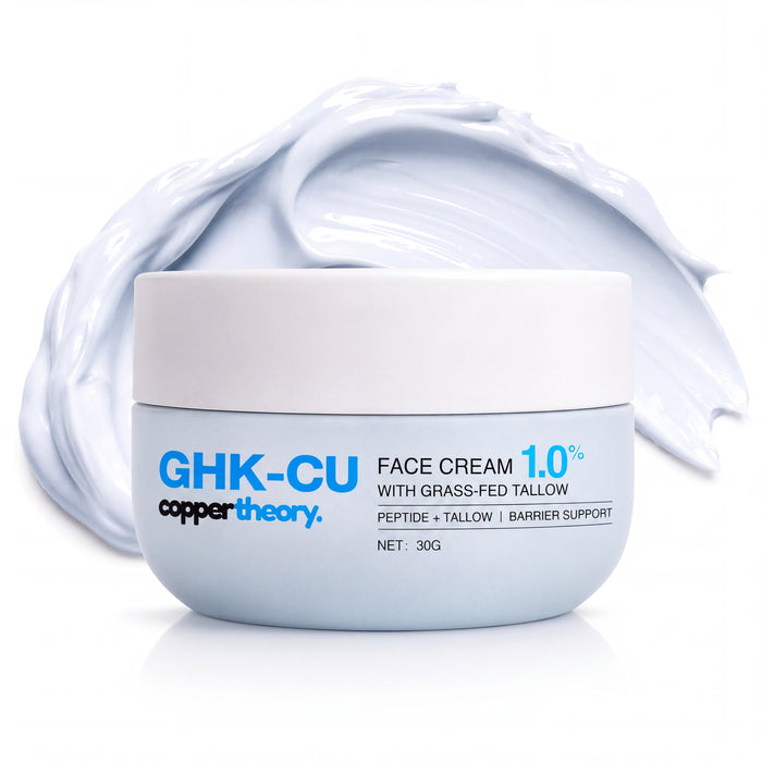 GHK-Cu Copper Peptide Beef Tallow Face Cream