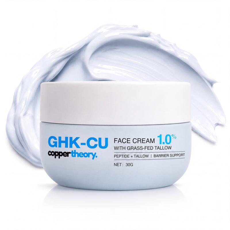 GHK-Cu Copper Peptide Beef Tallow Face Cream