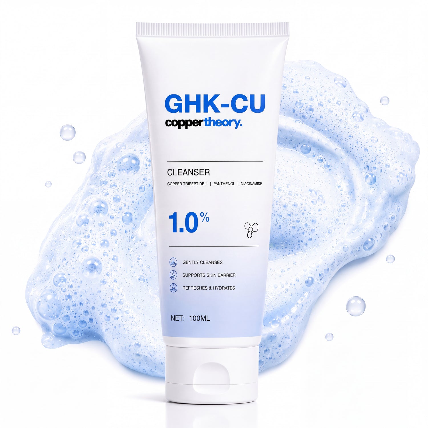 GHK-Cu Copper Peptide Facial Cleanser