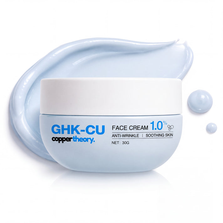 ghk-cu anti aging vs GLOW Blend: Complete Comparison for Researchers Copper Peptide Face Cream for