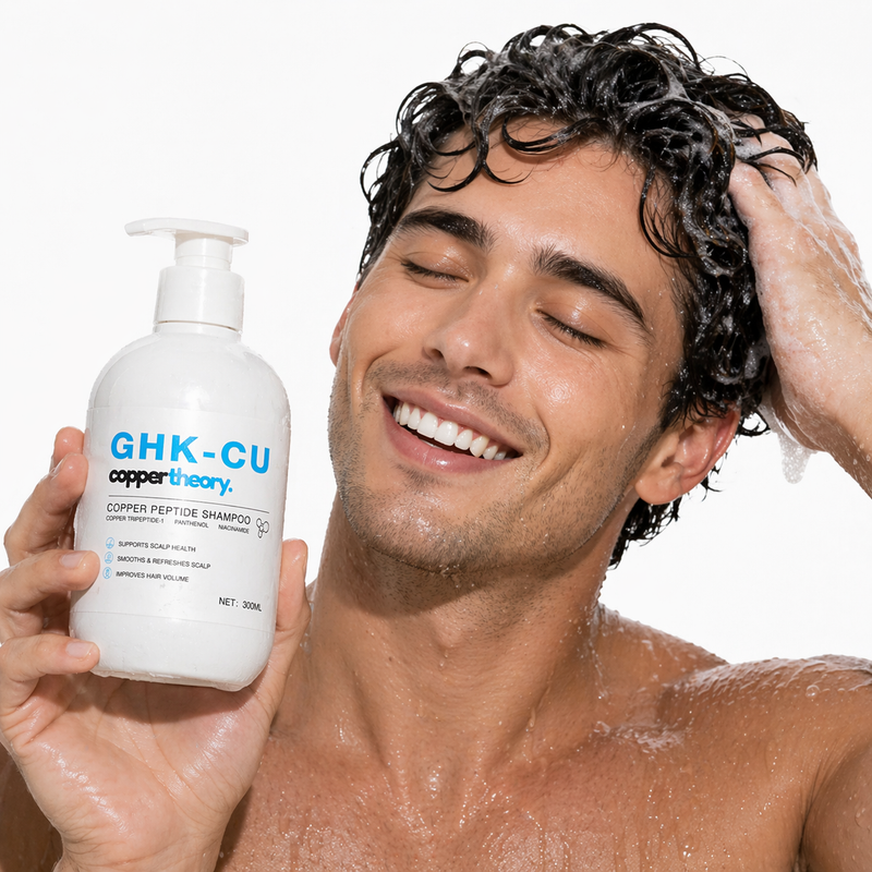 CopperTheory GHK-Cu hair care product for scalp care and healthy-looking hair