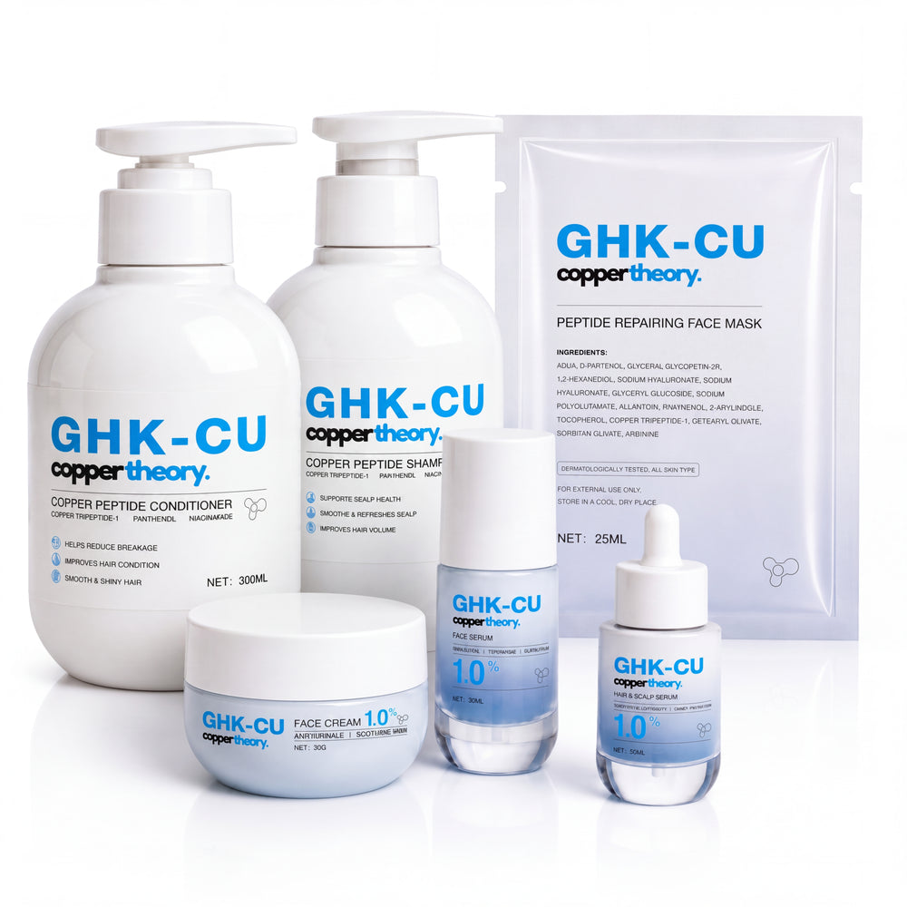 Complete CopperTheory GHK-Cu Skin, Hair & Scalp Routine